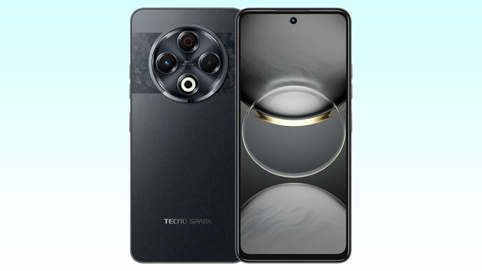 Biến thể màu Orbit Black của chiếc điện thoại này.