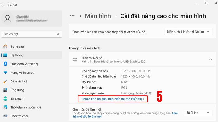 khắc phục lỗi màn hình máy tính bị giật