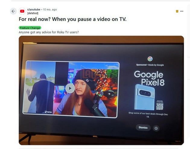 YouTube đã bắt đầu hiển thị quảng cáo khi người dùng tạm dừng video đang xem 3.