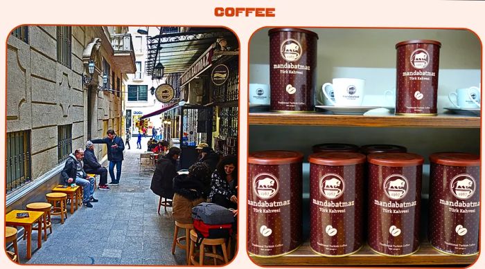 A coffee spot in Istanbul