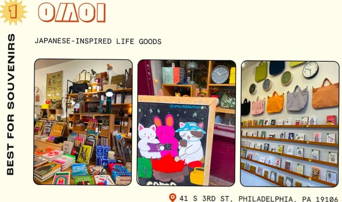 Art, stationery, bags, ceramics, and accessories with a Japanese flair