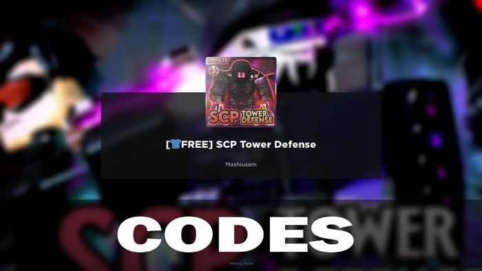 cách nhập mã code SCP Tower Defense nhanh chóng