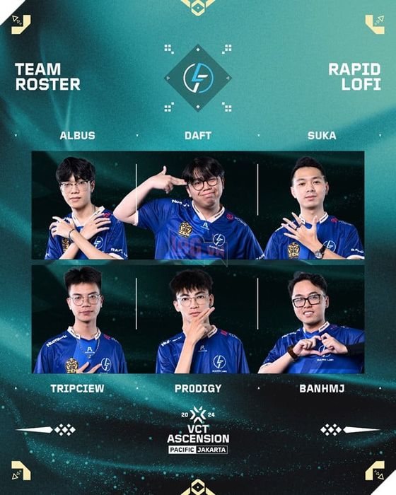 Rapid Lofi Khép Lại Hành Trình Với Nỗi Buồn Trong Lần Đầu Vươn Ra VCT Ascension Pacific