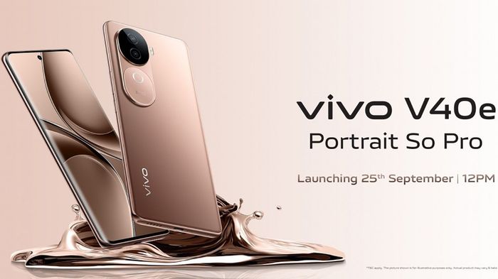vivo V40e sẽ chính thức ra mắt vào ngày 25/9