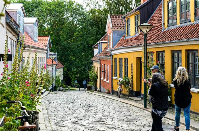 Historic Quarter of Odense, Denmark