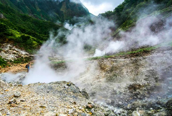 Dominica, Boiling Lake Hike