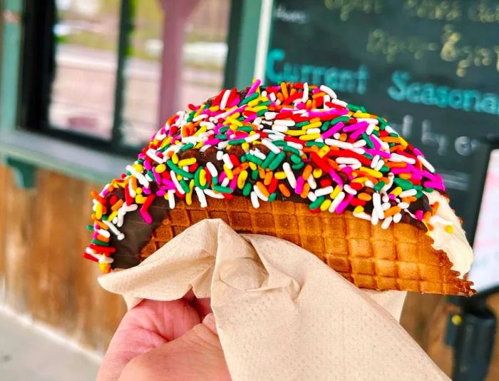 The Hadley farm stand’s unique take on the iconic Choco Taco