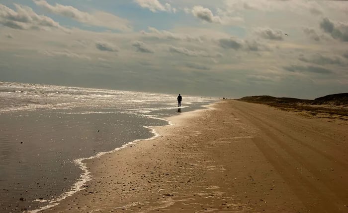 Beach at Boca Chica State Park Near Brownsville, Texas