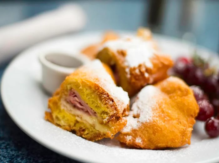 Monte Cristo at Blue Bayou Restaurant.