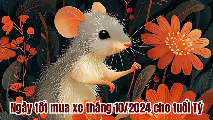 Ngày đẹp để mua xe trong tháng 10/2024 dành cho tuổi Tý