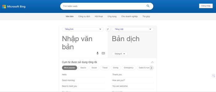 Hình ảnh Microsoft Translator 2