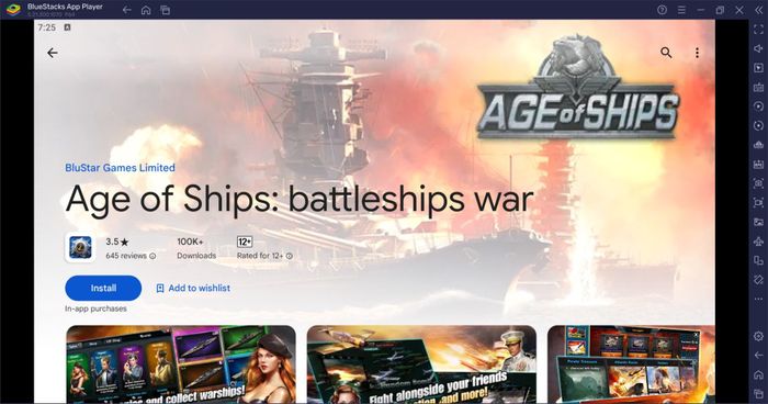 Tham gia chơi game chiến thuật hải chiến Age of Ships: battleships war trên PC cùng BlueStacks