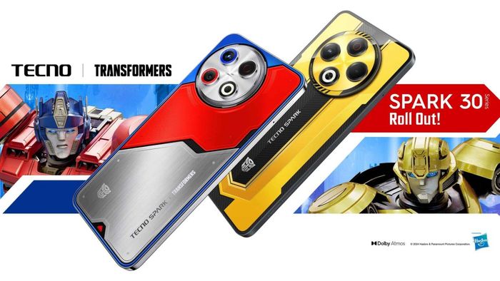 Tecno Spark 30 Pro phiên bản Transformers