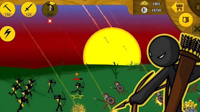 Mục tiêu trong cách chơi Stick War: Legacy