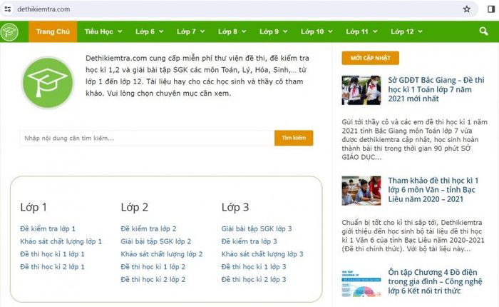 Hình ảnh Dethikiemtra.com 2