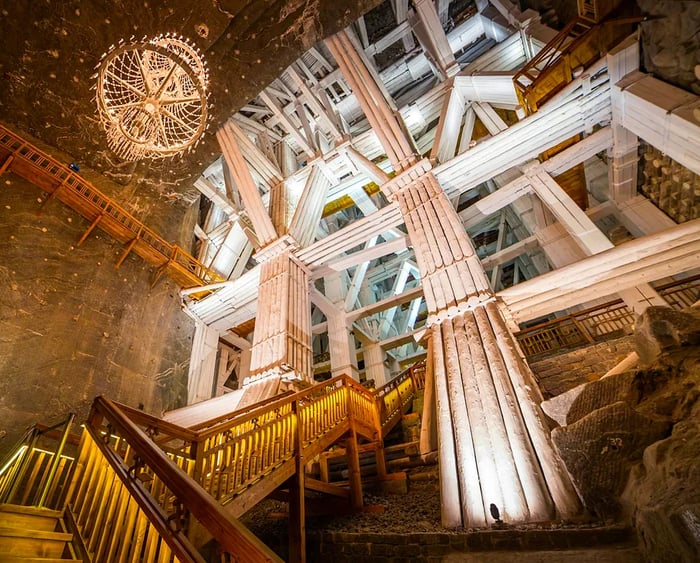 Wieliczka Salt Mine in Poland