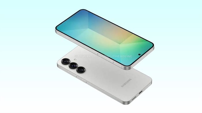 Hình ảnh render của Galaxy S25