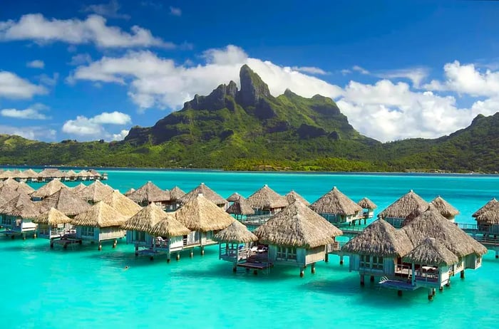 Redeem your Marriott Bonvoy points to reserve an overwater bungalow at The St. Regis Bora Bora Resort.