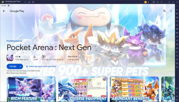 Khám phá game chiến đấu thú cưng Pocket Arena: Next Gen trên PC với BlueStacks