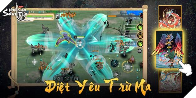 Khám phá thế giới vô tận của game mobile roguelike Ngự Kiếm Sinh Tồn ngay từ hôm nay, 26/9!