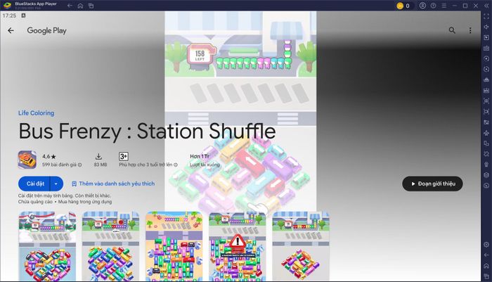 Quản lý xe bus để đón khách khi chơi Bus Frenzy: Station Shuffle trên PC với BlueStacks