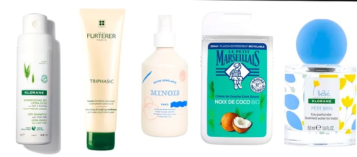 French haircare offerings