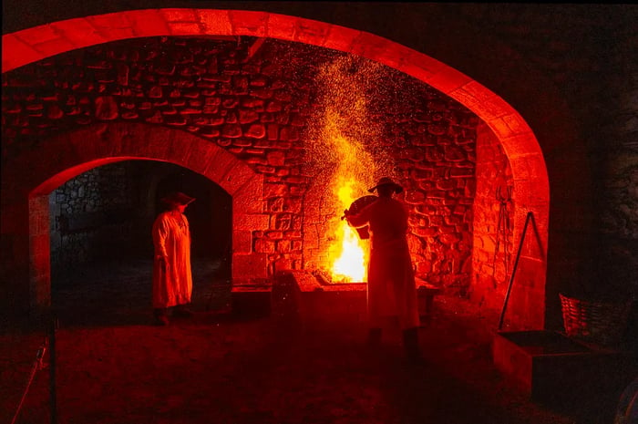 The Mirandaola Foundry, dating back to the 14th century, stands as one of Spain's oldest industrial landmarks.