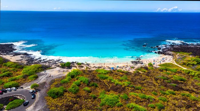 Maniniowali Beach at Kua Bay, Big Island, Hawaii