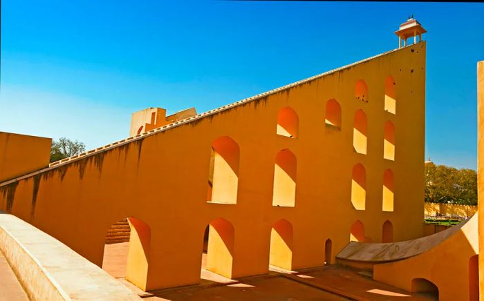 Astronomical Observatory Jantar Mantar in Jaipur, Rajasthan