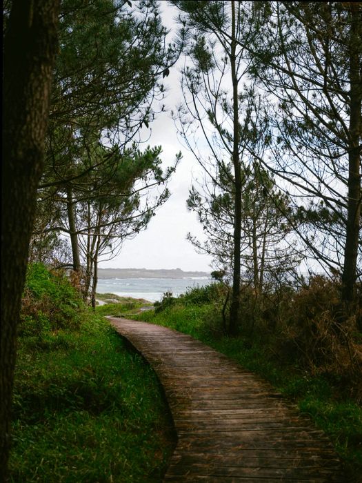 Playa de Lagoa within the Dunas de Corrubedo Natural Park.