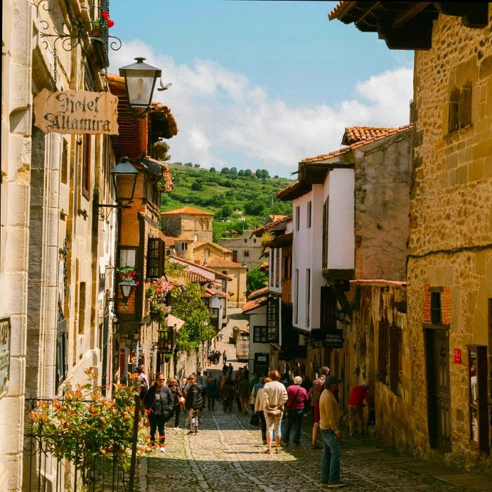 Santillana del Mar is celebrated for its beautifully preserved medieval architecture.