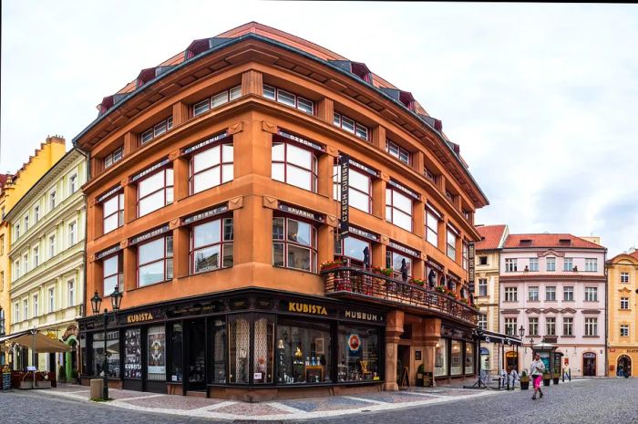 Cubist House of the Black Madonna, Prague, Czech Republic