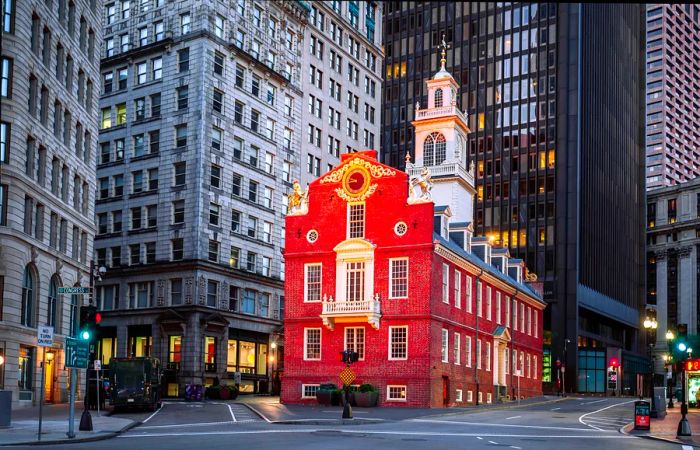 The Iconic Old State House, Boston, Massachusetts, USA