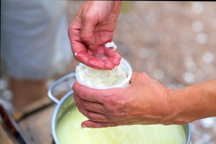 Casas rurales provide interactive experiences, such as cheesemaking.