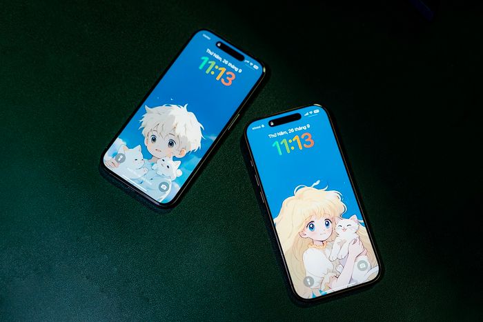 Tải ngay bộ hình nền cặp đôi cho iPhone 16 Series siêu dễ thương và đầy lãng mạn!