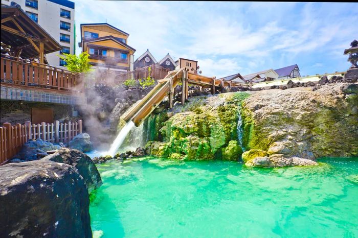 Kusatsu hot springs