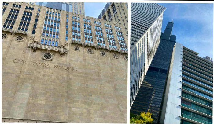 Images of two buildings