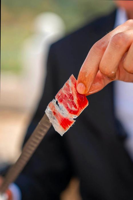 Savoring Jamón Ibérico in Extremadura.