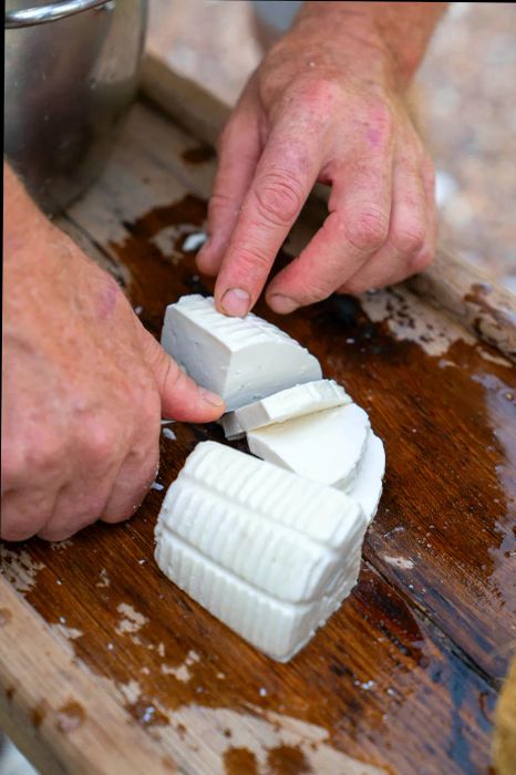 Fresh cheese from Extremadura.