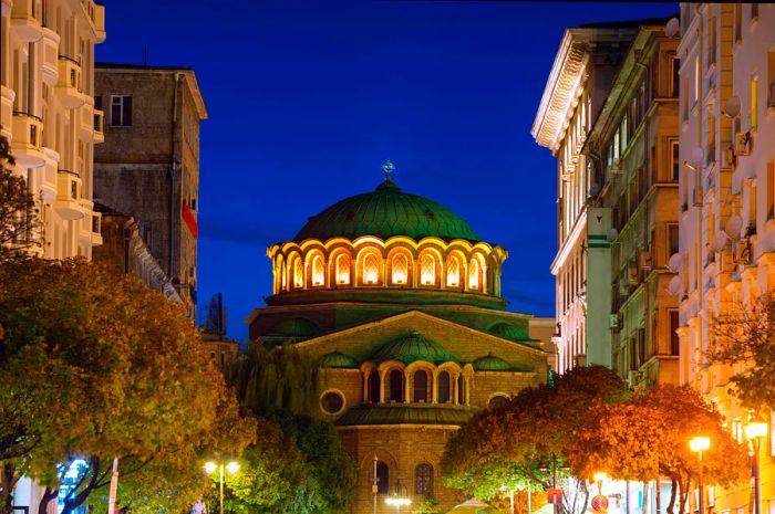 Sveta Nedelya Cathedral in Sofia