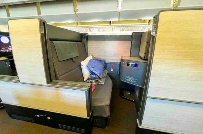 ANA Japan's renowned business class, “The Room”