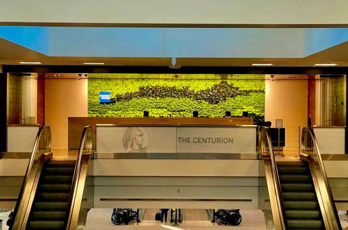 American Express Centurion Lounge at Denver Airport