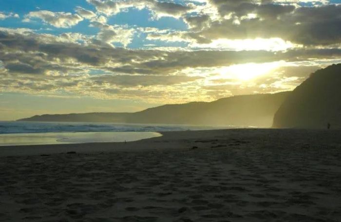 Johanna Beach at sunset