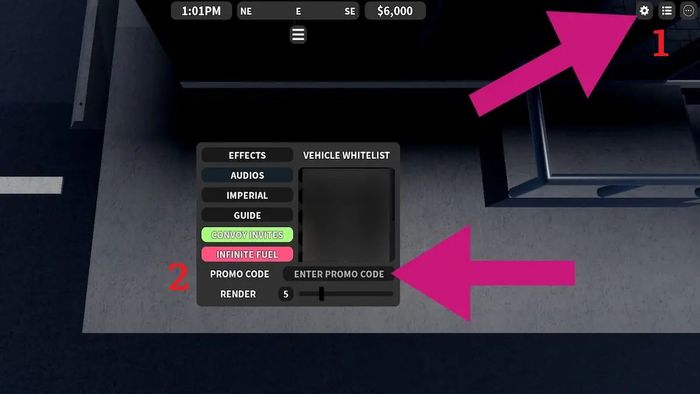 Hướng dẫn nhập mã code Twisted Roblox