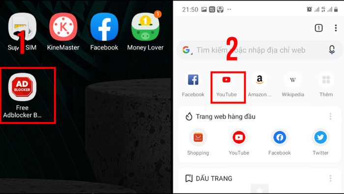 Chặn quảng cáo trên điện thoại Samsung bằng phần mềm