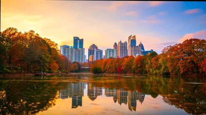 Piedmont Park, Atlanta, Georgia