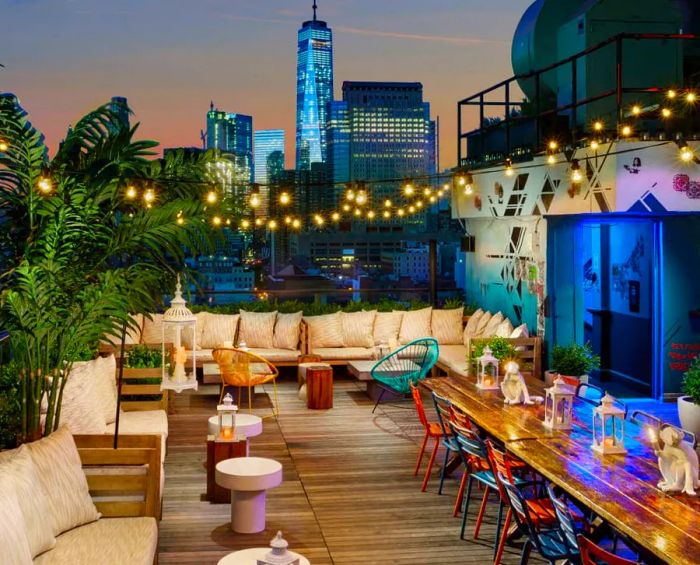 The Azul Rooftop in SoHo