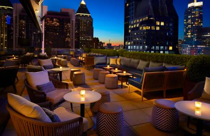 Located atop the Hard Rock Hotel close to Times Square, you’ll discover the RT60.