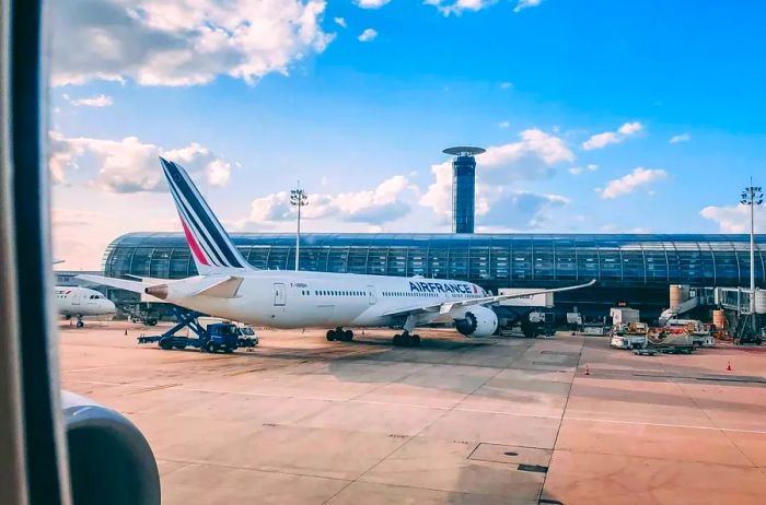 An Air France 787 aircraft