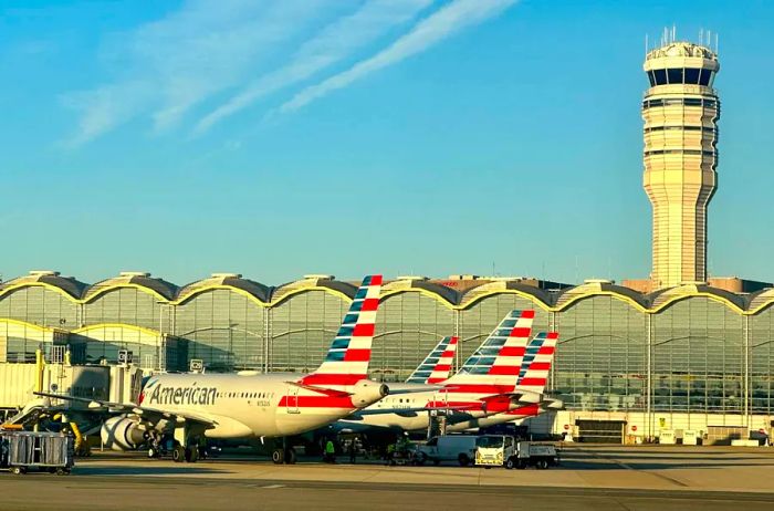 The fleet of American Airlines